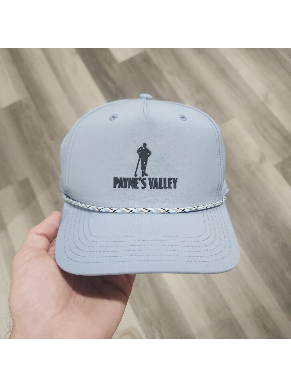 Payne's Valley Rope Golf Performance Lightweight Snapback Hat Cap